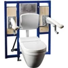 Kép 4/4 - Geberit Duofix 111.375.00.5 wc szerelőelem fali WC részére, UP320 öblítőtartállyal, mozgássérült kivitel, kapaszkodótartókkal