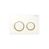 Kép 1/2 - Geberit Omega20 működtető nyomólap fehér / aranyozott / fehér 115.085.KK.1