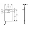 Kép 2/2 - Geberit Design fedlap AquaClean utólagos vízbekötéséhez 115.322.11.1