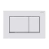 Kép 1/4 - Geberit Sigma 30 működtető nyomólap, kétmennyiséges matt fehér/fényes króm115.883.JT.1