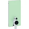 Kép 1/4 - Geberit Monolith szanitermodul talpon álló WC-hez, 101 cm, menta üveg 131.003.SL.5