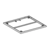 Kép 4/4 - Geberit szerelőkeret Setaplano zuhanyfelületekhez, 80x80 cm, 4 lábhoz 154.460.00.1