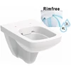 Kép 5/5 - Geberit Selnova Square fali Wc szögletes, Rimfree, perem nélkül 500.275.01.1 (500275011)