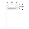 Kép 4/4 - Geberit VariForm 55x40 cm pultra ültethető mosdó 500.771.01.2