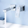 Kép 3/5 - Grohe Eurocube fali mosdó csaptelep 23447 000 (23447000)