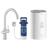 Kép 1/2 - Grohe Red Duo csaptelep és kombi bojler M méret (4 liter), supersteel 30083DC1