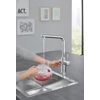 Kép 5/5 - Grohe Red Duo csaptelep és kombi bojler L méret (7 liter), króm 30325001