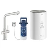 Kép 1/2 - Grohe Red Duo csaptelep és kombi bojler M méret (4 liter), supersteel 30327DC1
