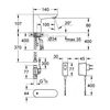 Kép 2/2 - Grohe Euroeco Cosmopolitan E mosdó csaptelep infravörös elektronikával, hálózati 36269 000 (36269000)