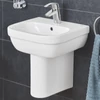 Kép 4/5 - Grohe Euro Ceramic 45x40 cm kézmosó PureGuard felülettel 3932400H