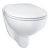 Kép 2/3 - Grohe Bau Ceramic perem nélküli fali WC, lecsapódásmentes WC ülőkével 39351000