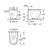 Kép 4/5 - Grohe Essence perem nélküli álló wc falhoz illeszkedő 3957300H