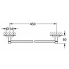 Kép 2/2 - Grohe Essentials 45 cm-es törölközőtartó 40688 001 (40688001)