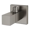Kép 2/2 - GROHE Eurocube sarokszelep 3/8"-1/2", matt hard grafit 22012AL0