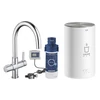 Kép 1/2 - GROHE Red BASIC DUO mosogatócsaptelep és M méretű bojler 30320000