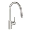 Kép 1/3 - Grohe Feel Egykaros mosogatócsap 1/2″ matt szuperacél 31486DC1