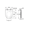 Kép 5/5 - Grohe bau ceramic wc-ülőke, lecsapódásgátlóval, slim alpin fehér 39913000