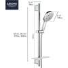 Kép 4/4 - Grohe Rainshower SmartActive 130 Rudas zuhanygarnitúra, 3 féle vízsugaras kézizuhannyal 26547EN0