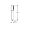 Kép 4/4 - Grohe Rainshower Aqua Stick Kézizuhany, 1 féle vízsugárral 26889000