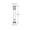 Kép 2/2 - Grohe VitalioFlex Comfort 1500 Zuhanygégecső TwistStop 28743001