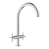 Kép 1/2 - Grohe Atrio Két fogantyús mosogató csaptelep 1/2″ L-es méret 30609000