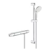 Kép 1/2 - Grohe Grohtherm 1000 Termosztátos zuhanycsaptelep 1/2″ zuhanygarnitúrával 34819004