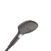 Kép 1/2 - Hansgrohe Raindance Select E Kézizuhany 120 3jet, szálcsiszolt fekete/króm 26520340