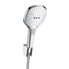 Kép 1/3 - Hansgrohe Raindance Select E 120 Porter zuhanyszett 1250mm, króm/fehér 26700 400 (26700400)