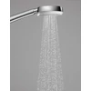 Kép 5/6 - Hansgrohe Crometta 100 Vario kézizuhany fehér/króm EcoSmart 9 l/perc 26827 400 (26827400)
