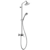 Kép 1/2 - Hansgrohe Croma 100 1jet Showerpipe zuhanyrendszer egykaros csapteleppel 27154 000 (27154000)