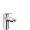 Kép 1/3 - Hansgrohe Logis egykaros mosdócsaptelep 100, fém automata lefolyó-garnitúrával 71171 000 (71171000)