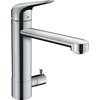 Kép 1/2 - Hansgrohe Focus M424-H180 egykaros konyhai csaptelep elzárószeleppel 71813000