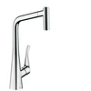 Kép 1/3 - Hansgrohe M7116-H320 egykaros konyhai csaptelep 320 kihúzható zuhanyfejjel, króm 73801000