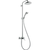Kép 1/2 - Hansgrohe Showerpipe 220 1jet egykaros csapteleppel HG27222000