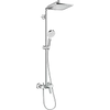 Kép 1/2 - Hansgrohe Crometta E Showerpipe 240 1jet egykaros csapteleppel króm 27284000