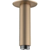 Kép 1/2 - Hansgrohe Mennyezeti csatlakozó 100 mm szálcsiszolt bronz 27479140