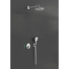 Kép 4/4 - Hansgrohe Raindance S Zuhanyrendszer 240, 1 jet PowderRain és Shower Select S króm 27951000