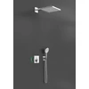 Kép 3/4 - Hansgrohe Raindance E Zuhanyrendszer 300, 1 jet, és ShowerSelect Square króm 27952000