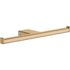 Kép 1/2 - Hansgrohe AddStoris WC papír tartó, dupla szálcsiszolt bronz 41748140