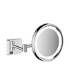 Kép 1/2 - Hansgrohe AddStoris Borotválkozótükör LED világítással króm 41790000