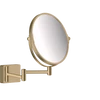 Kép 1/3 - Hansgrohe AddStoris Borotválkozótükör szálcsiszolt bronz 41791140