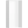Kép 1/5 - Hansgrohe XtraStoris Minimalistic Falfülke keret nélkül, 300/150/100 matt fehér 56070700