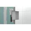 Kép 3/3 - Hansgrohe XtraStoris Minimalistic Falfülke keret nélkül, 300/300/140 matt fekete 56079670