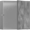 Kép 1/2 - Hansgrohe XtraStoris Rock Falfülke cserélhető ajtóval, 300/300/100 rozsdamentes acél 56085800