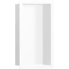 Kép 1/5 - Hansgrohe XtraStoris Individual Falfülke matt fehér színben, design kerettel 300/150/100 matt fehér 56096700