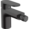 Kép 1/2 - Hansgrohe Vernis Blend Egykaros bidécsaptelep automata lefolyógarnitúrával matt fekete 71210670