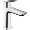 Kép 1/3 - Hansgrohe Logis Fine egykaros mosdócsaptelep 110, automata lefolyógarnitúrával, CoolStart króm 71254000