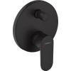 Kép 1/2 - Hansgrohe Vernis Blend Egykaros kádcsaptelep falsík alatti szereléshez, beépített biztonsági kombinációval EN1717 matt fekete 71467670