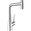 Kép 1/2 - Hansgrohe Metris Select M71 M7117-H320 egykaros konyhai csaptelep kihúzható kifolyóval króm 73820000