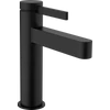 Kép 1/5 - Hansgrohe Finoris Egykaros mosdócsaptelep 110, CoolStart, push-open lefolyógarnitúrával matt fekete 76024670